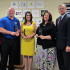 From left: Barbara Foster, Zack Zimmerman, Brooke Robbins, Jennifer Rosenblatt, and Leon Milobar.